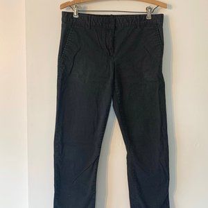 GAP Skinny Mini Black Khakis Size 4